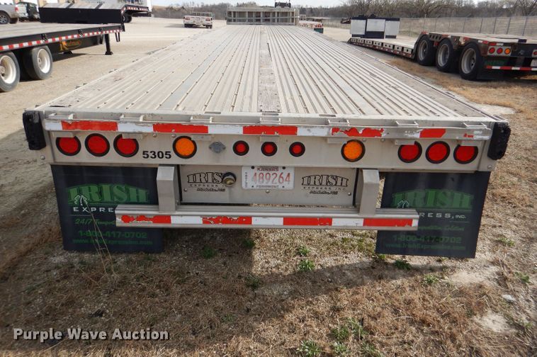 image for item DL4973 2009 Chaparral  drop deck equipment trailer