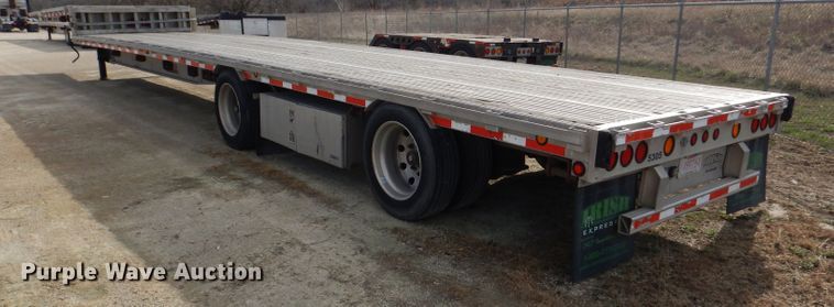 image for item DL4973 2009 Chaparral  drop deck equipment trailer