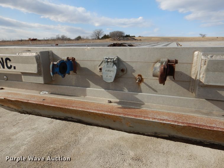 image for item DL4973 2009 Chaparral  drop deck equipment trailer