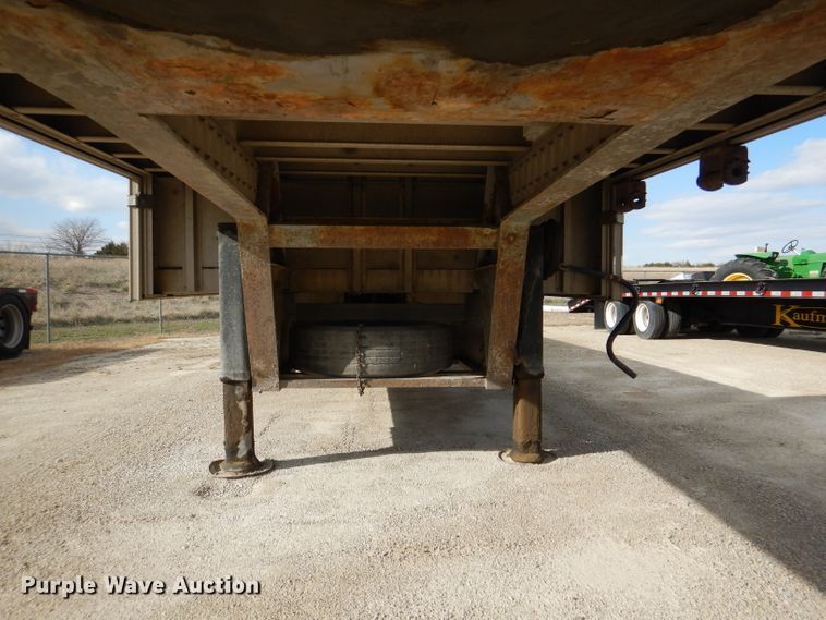 image for item DL4973 2009 Chaparral  drop deck equipment trailer