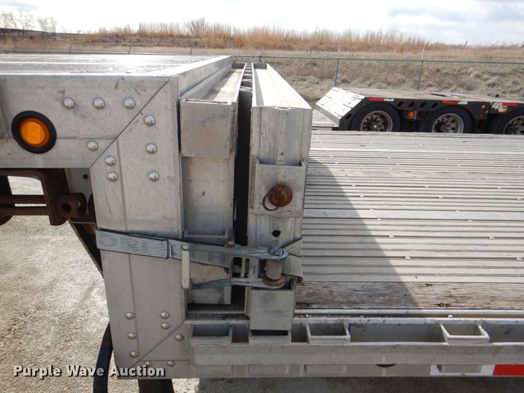 image for item DL4973 2009 Chaparral  drop deck equipment trailer