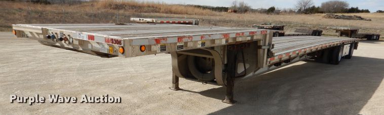image for item DL4974 2009 Wilson ACFD300  drop deck equipment trailer