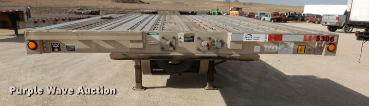 image for item DL4974 2009 Wilson ACFD300  drop deck equipment trailer