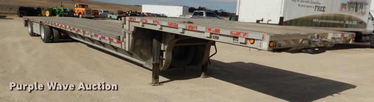 image for item DL4974 2009 Wilson ACFD300  drop deck equipment trailer