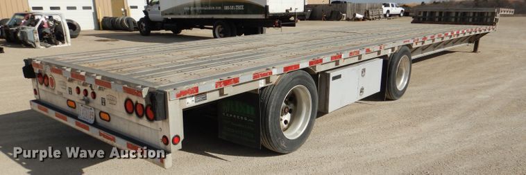 image for item DL4974 2009 Wilson ACFD300  drop deck equipment trailer