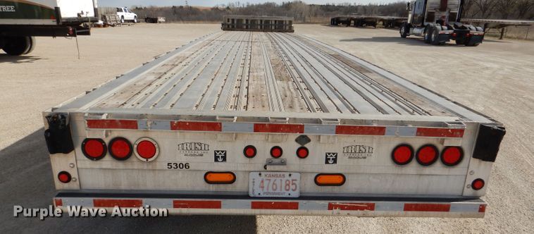 image for item DL4974 2009 Wilson ACFD300  drop deck equipment trailer