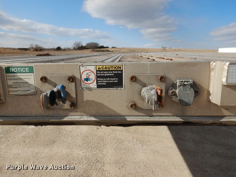 image for item DL4974 2009 Wilson ACFD300  drop deck equipment trailer