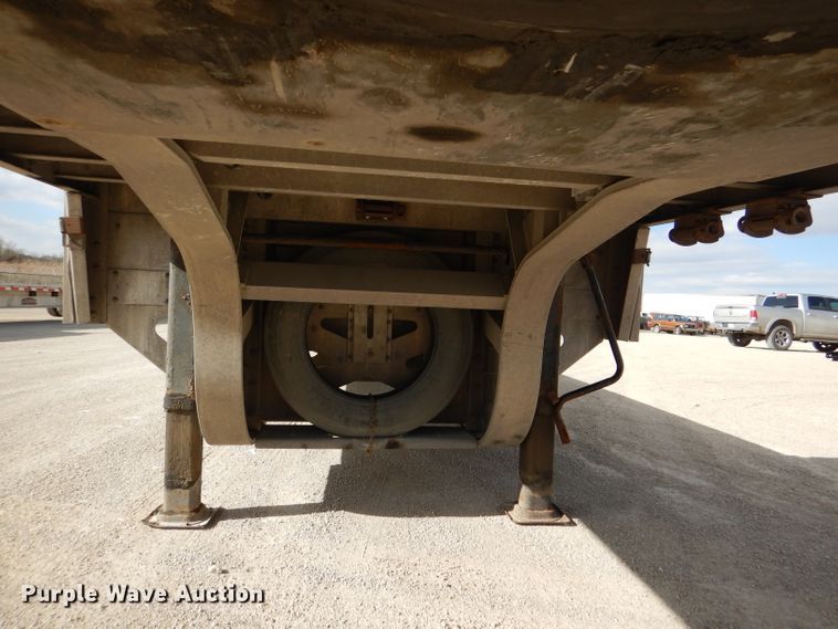 image for item DL4974 2009 Wilson ACFD300  drop deck equipment trailer