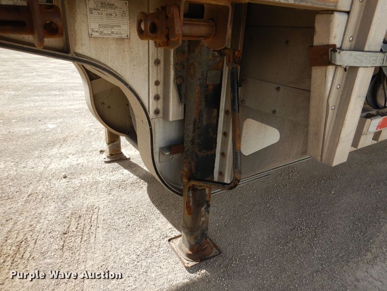 image for item DL4974 2009 Wilson ACFD300  drop deck equipment trailer