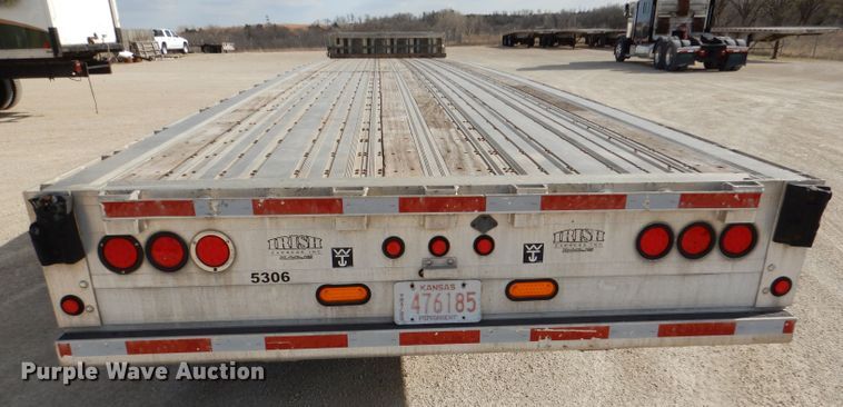 image for item DL4974 2009 Wilson ACFD300  drop deck equipment trailer