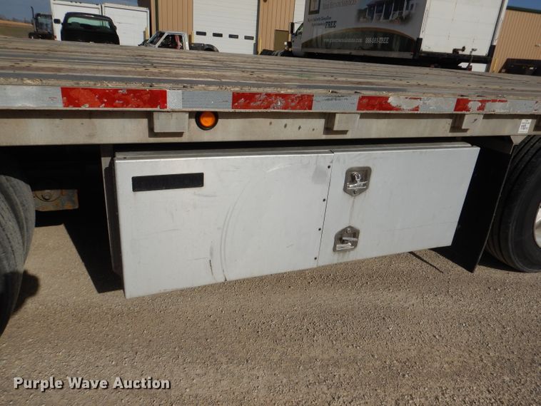 image for item DL4974 2009 Wilson ACFD300  drop deck equipment trailer