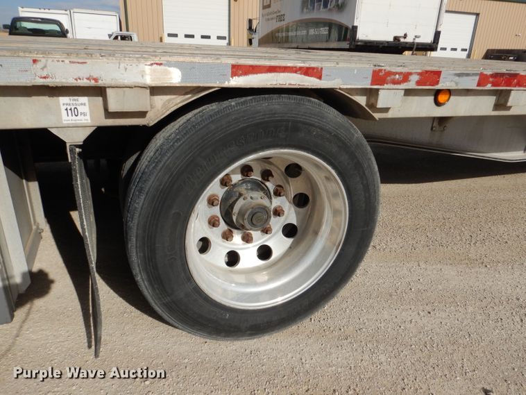 image for item DL4974 2009 Wilson ACFD300  drop deck equipment trailer