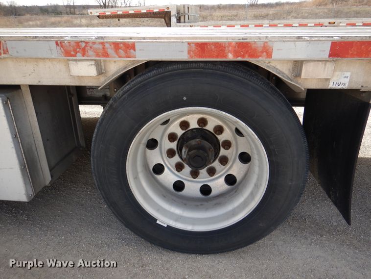 image for item DL4974 2009 Wilson ACFD300  drop deck equipment trailer