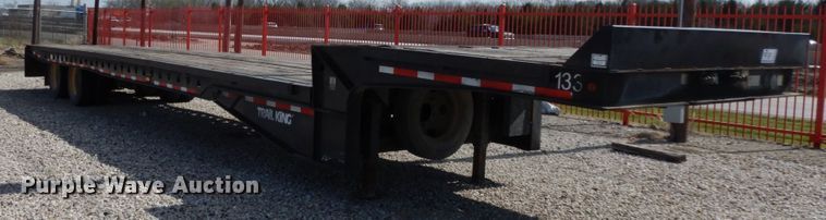 image for item DM2885 2006 Trail King TK70SA-482 tilt deck equipment trailer