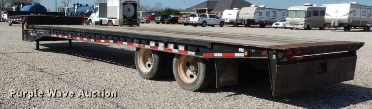 image for item DM2885 2006 Trail King TK70SA-482 tilt deck equipment trailer