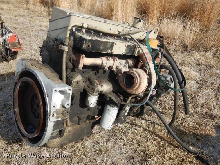 image for item FA9498 Cummins six cylinder diesel engine