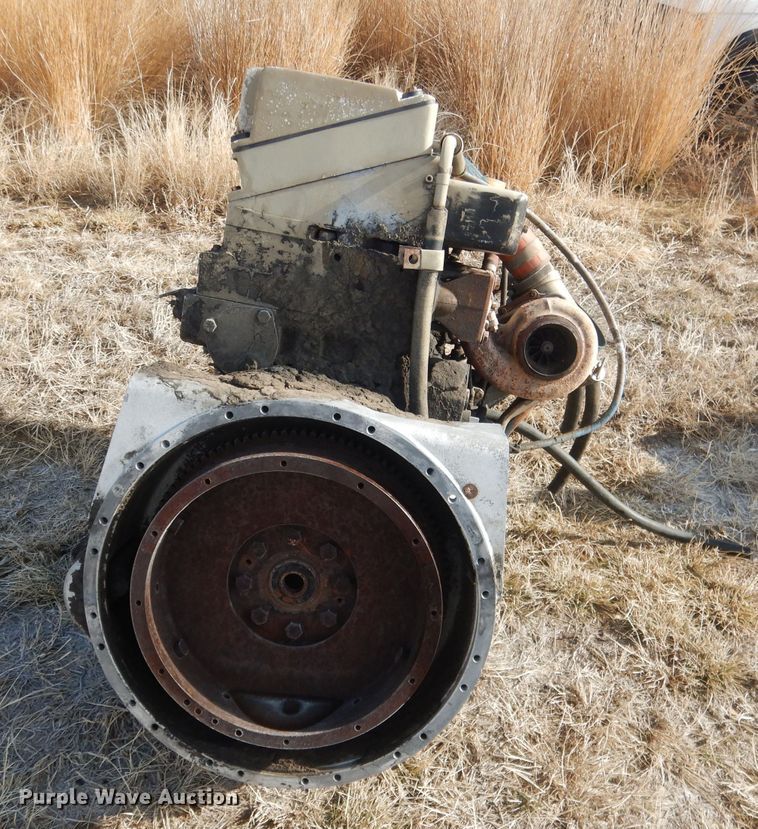 image for item FA9498 Cummins six cylinder diesel engine