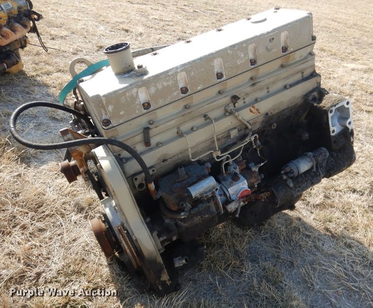 image for item FA9498 Cummins six cylinder diesel engine