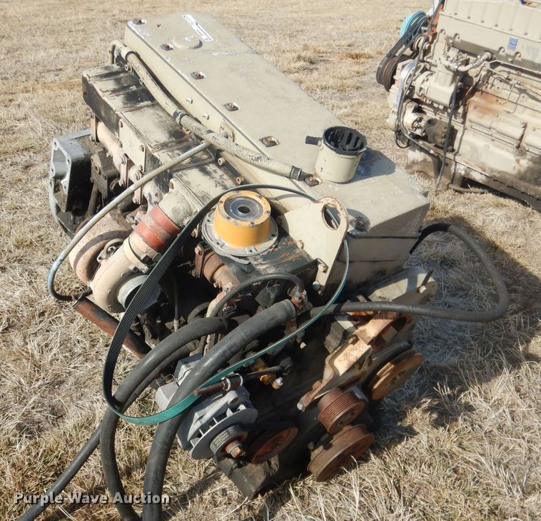 image for item FA9498 Cummins six cylinder diesel engine