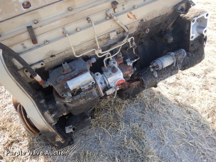 image for item FA9498 Cummins six cylinder diesel engine