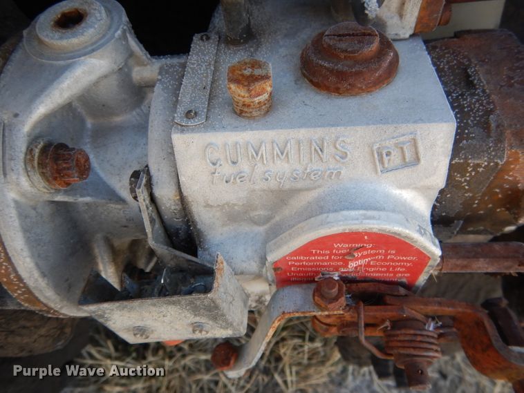 image for item FA9498 Cummins six cylinder diesel engine