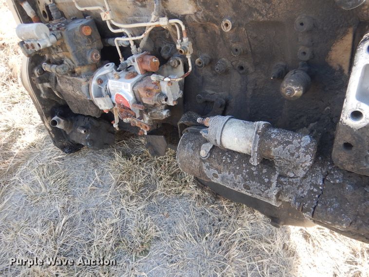 image for item FA9498 Cummins six cylinder diesel engine