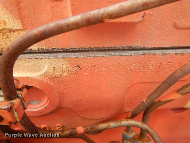 image for item FI9003 Cav four cylinder diesel engine