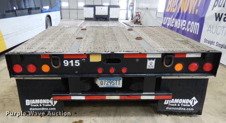 image for item IA9488 2000 Trail King TK60MG-482  lowboy equipment trailer