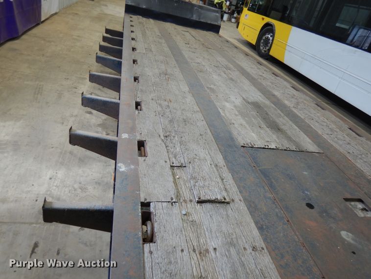 image for item IA9488 2000 Trail King TK60MG-482  lowboy equipment trailer