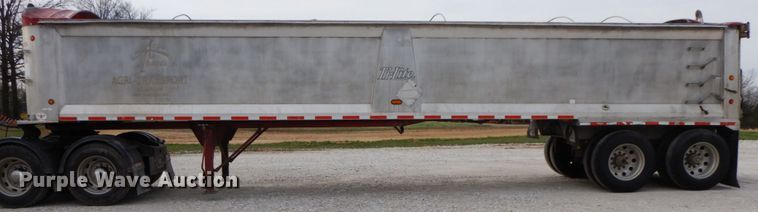 image for item IX9429 2009 Trail King Tri Lite ATL 40  end dump trailer