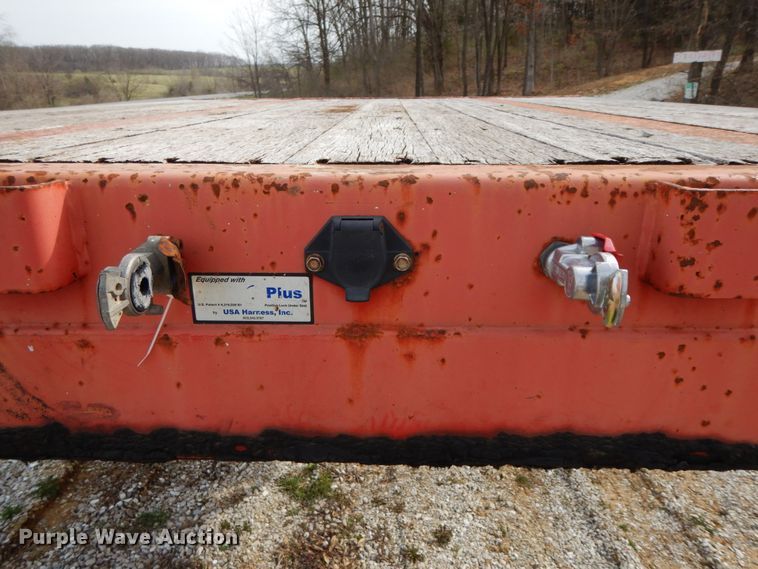 image for item IX9430 2009 Transcraft DTL-2100  drop deck trailer