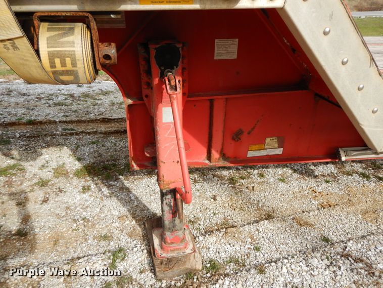 image for item IX9430 2009 Transcraft DTL-2100  drop deck trailer