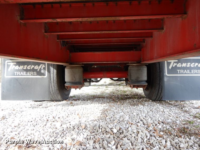 image for item IX9430 2009 Transcraft DTL-2100  drop deck trailer