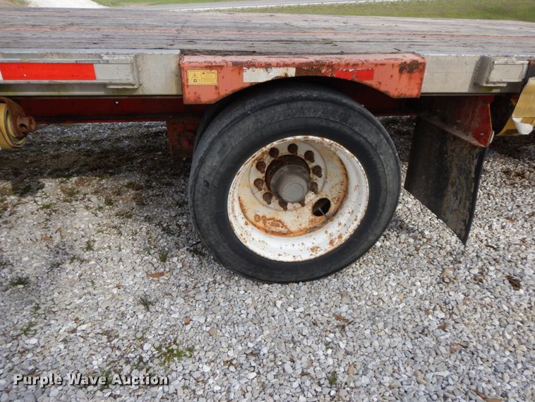 image for item IX9430 2009 Transcraft DTL-2100  drop deck trailer