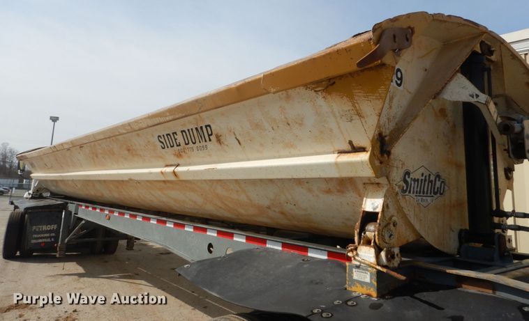 image for item IY9516 2000 Smith Co side dump trailer