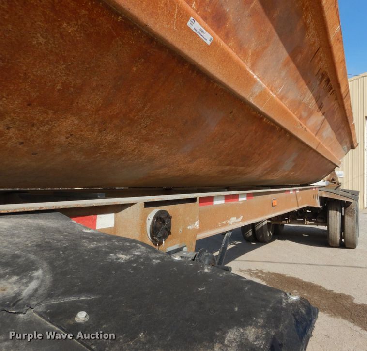 image for item IY9517 1999 Smith Co side dump trailer