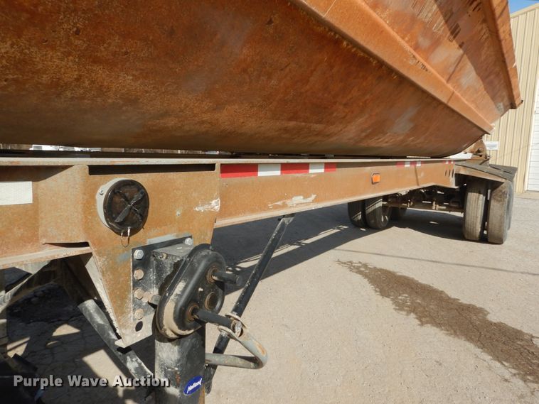 image for item IY9517 1999 Smith Co side dump trailer