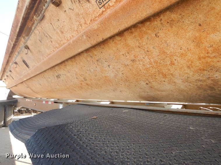 image for item IY9517 1999 Smith Co side dump trailer