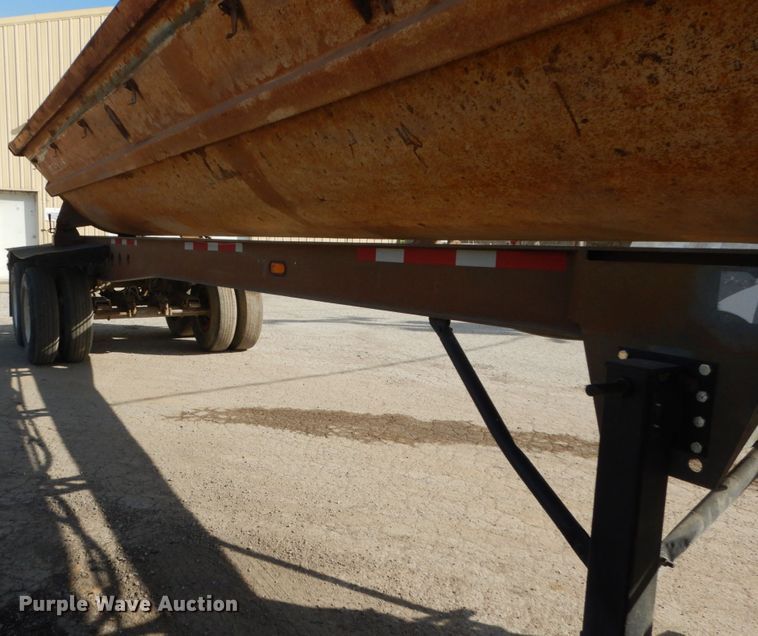 image for item IY9517 1999 Smith Co side dump trailer