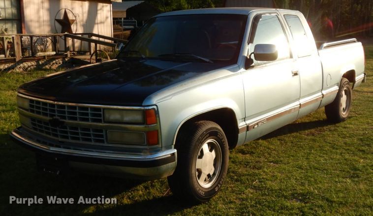 image for item DC2158 1990 Chevrolet 1500  Ext. Cab pickup truck