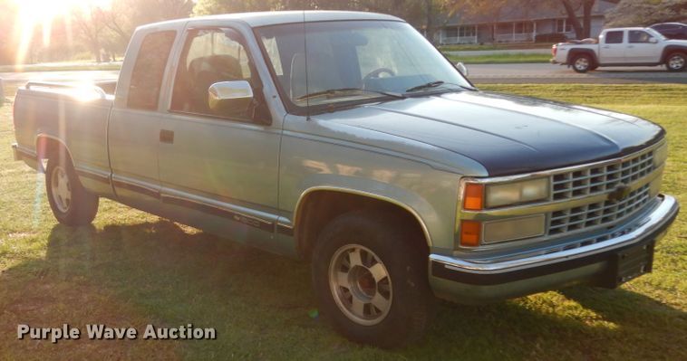 image for item DC2158 1990 Chevrolet 1500  Ext. Cab pickup truck