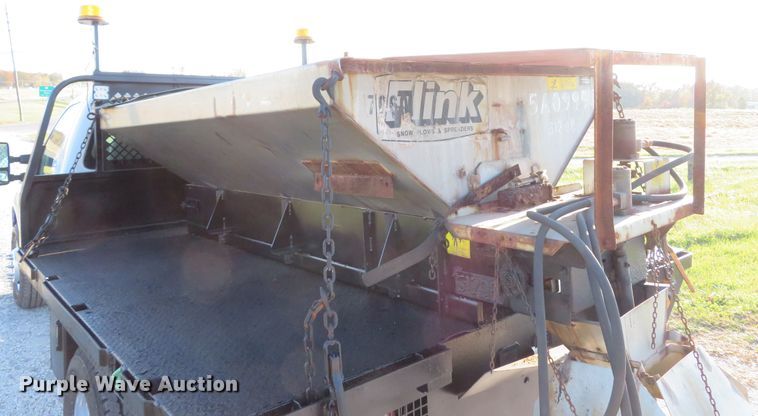 image for item DH1676 2008 Ford F350 Super Duty flatbed pickup truck