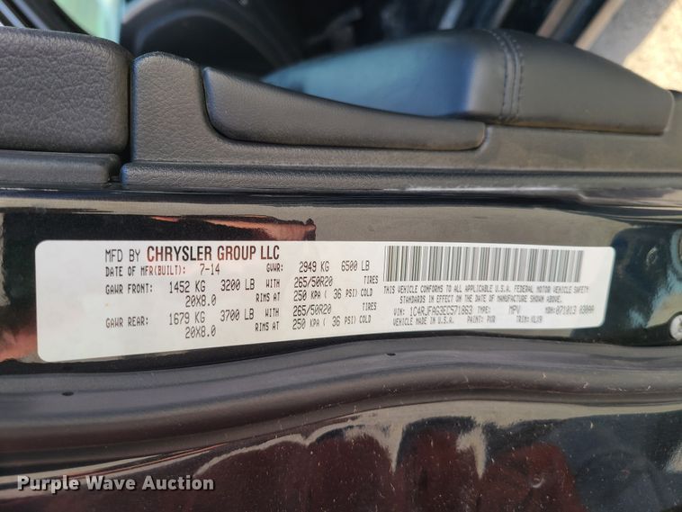 image for item DH5854 2014 Jeep Cherokee  SUV