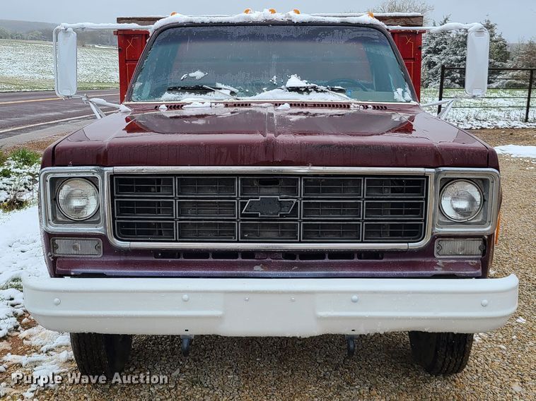 image for item DH5926 1978 Chevrolet K30  dump bed pickup truck