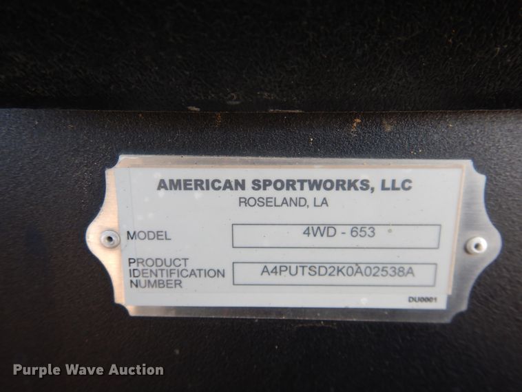 image for item DJ1182 2010 Bulldog BD-700  utility vehicle