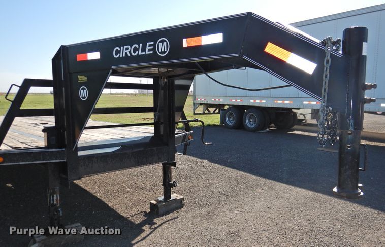 image for item DJ8358 2001 Circle M  equipment trailer
