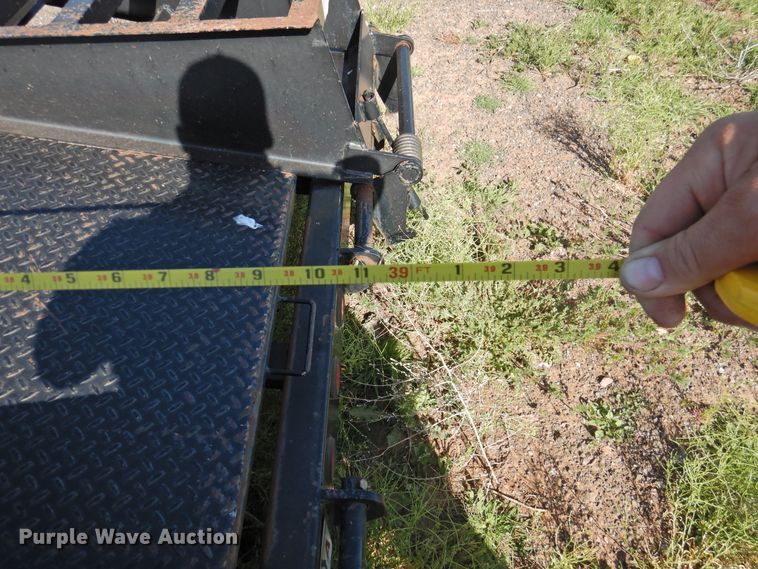 image for item DJ8358 2001 Circle M  equipment trailer