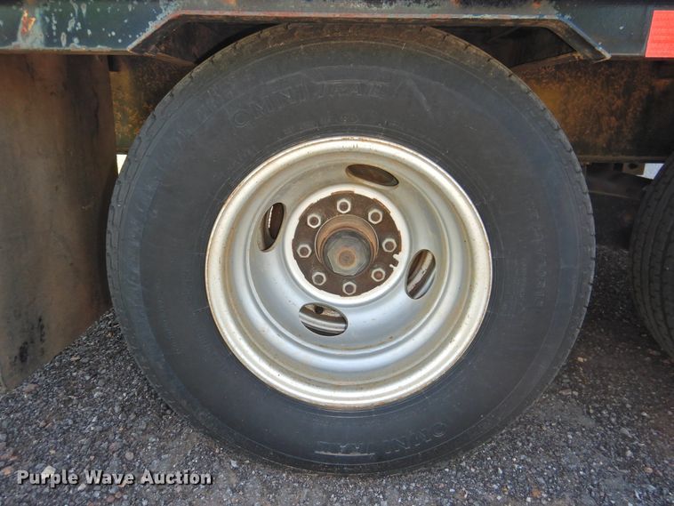 image for item DJ8358 2001 Circle M  equipment trailer