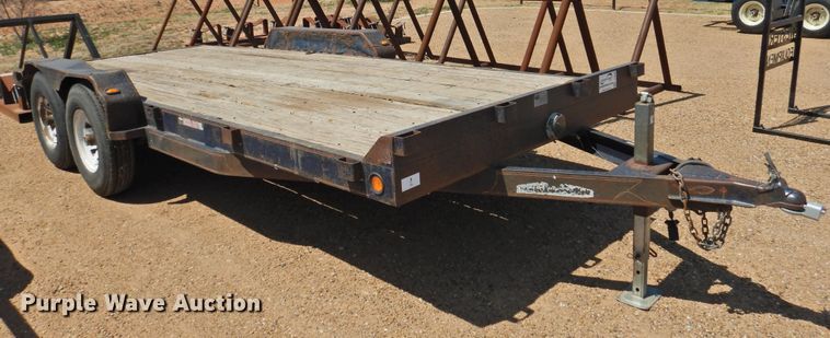 image for item DJ8408 2004 Diamond C  utility trailer