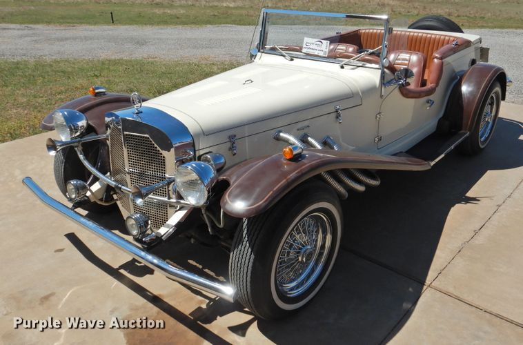 image for item DJ8418 2017 Mercedes Benz SSK Roadster repica kit car